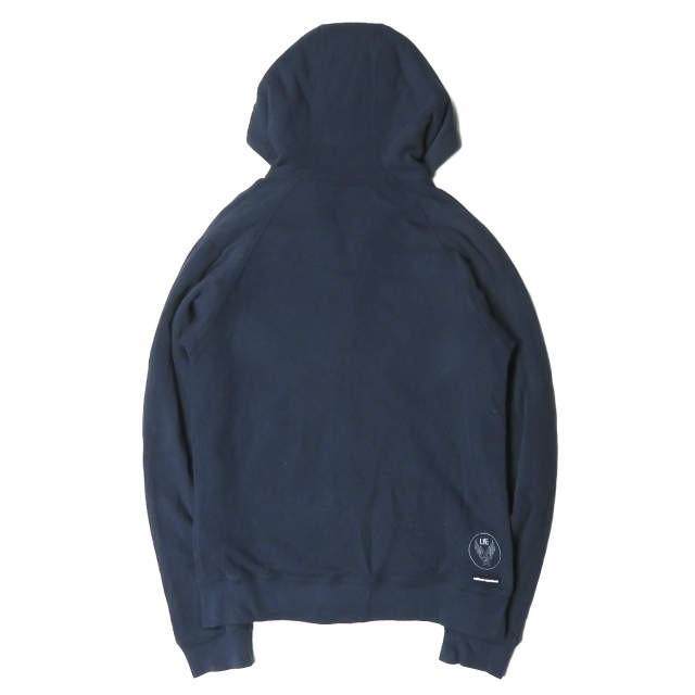 ユニフォームエクスペリメント uniform experiment 日本製 ZIP UP SWEAT PARKA ジップアップスウェットパーカー UE-000017 １ ネイビー トップス |  | 01