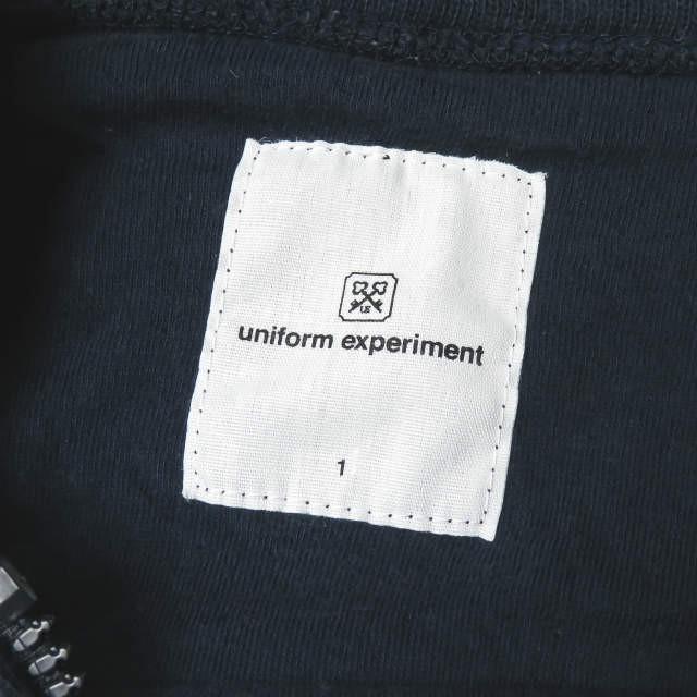 ユニフォームエクスペリメント uniform experiment 日本製 ZIP UP SWEAT PARKA ジップアップスウェットパーカー UE-000017 １ ネイビー トップス |  | 02