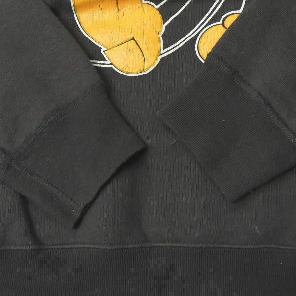 アンユーズド ディズニー UNUSED x Disney 別注 日本製 15SS MICKEY MOUSE SWEAT SHIRT ミッキーマウスクルーネックスウェット US0931 00 ブラック レディース |  | 08