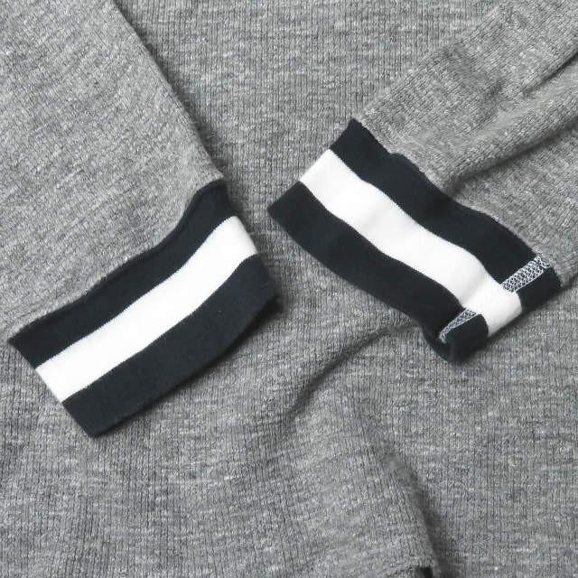 ユニフォームエクスペリメント uniform experiment 日本製 ORGANIC ULTIMATE COTTON WAFFLE RIBBED CREW NECK CUT&SEWN ワッフルカットソー UE-101063 2 |  | 04