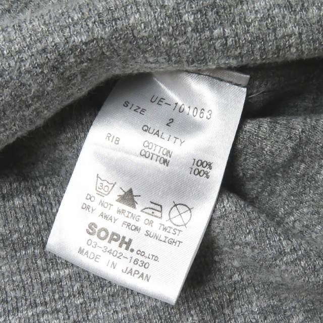 ユニフォームエクスペリメント uniform experiment 日本製 ORGANIC ULTIMATE COTTON WAFFLE RIBBED CREW NECK CUT&SEWN ワッフルカットソー UE-101063 2 |  | 08