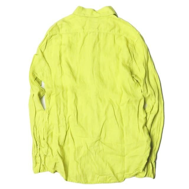 ブルーナボイン BRU NA BOINNE 日本製 リネンシャツ No.4008N 1 イエロー 長袖 トップス |  | 01