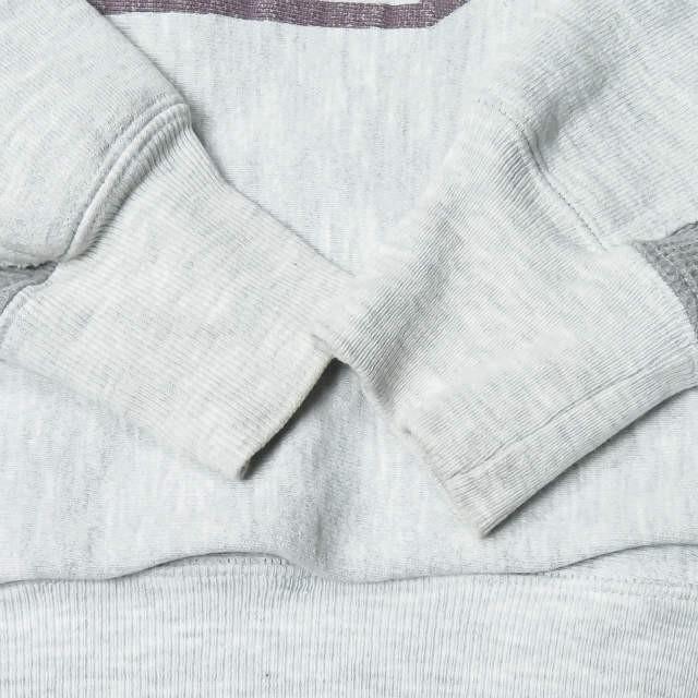 インク ink 日本製 Remake Sweat Shirts “BEASTIE BOYS” ドッキングリメイクスウェット M グレー トレーナー 解体 再構築 1点物 トップス |  | 05