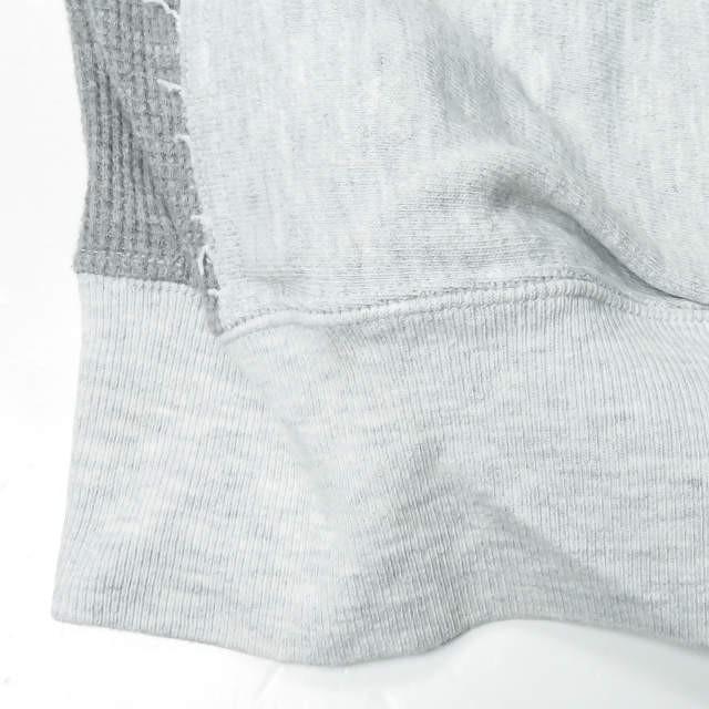 インク ink 日本製 Remake Sweat Shirts “BEASTIE BOYS” ドッキングリメイクスウェット M グレー トレーナー 解体 再構築 1点物 トップス |  | 06