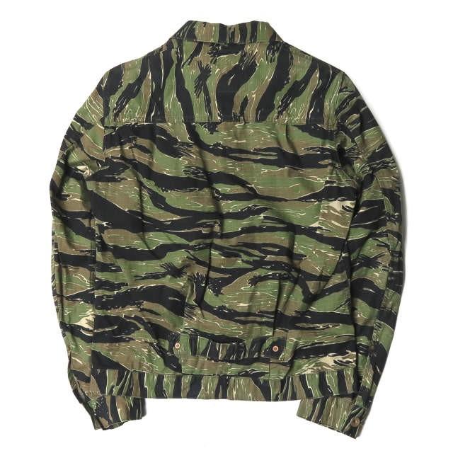 インク ink 日本製 Remake G-JKT “Tiger Camo” タイガーカモ 1stリメイクジャケット M カモフラージュ ブルゾン リップストップ アウター |  | 01