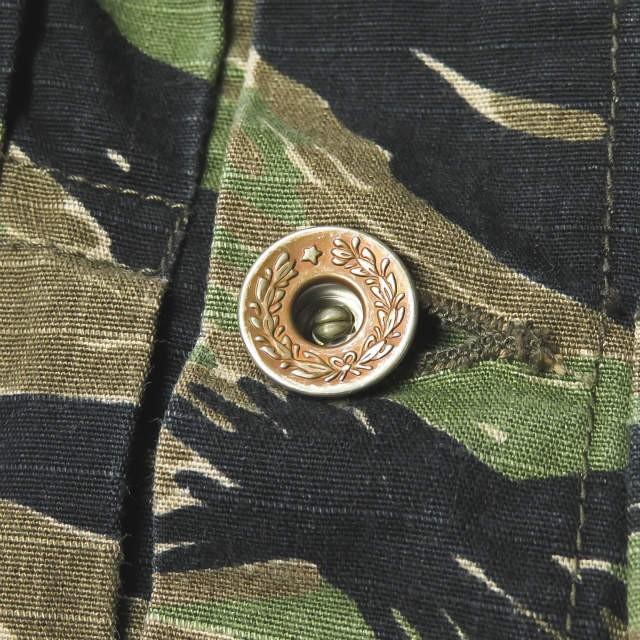 インク ink 日本製 Remake G-JKT “Tiger Camo” タイガーカモ 1stリメイクジャケット M カモフラージュ ブルゾン リップストップ アウター |  | 05