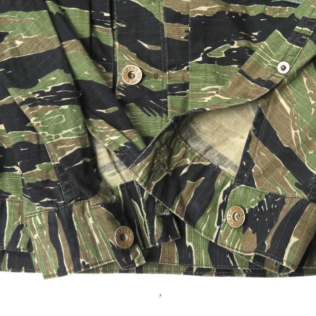 インク ink 日本製 Remake G-JKT “Tiger Camo” タイガーカモ 1stリメイクジャケット M カモフラージュ ブルゾン リップストップ アウター |  | 06