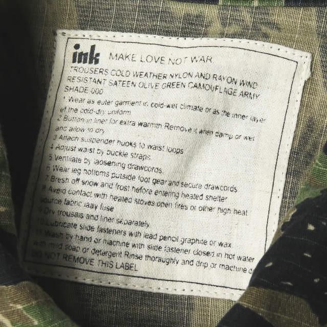 インク ink 日本製 Remake G-JKT “Tiger Camo” タイガーカモ 1stリメイクジャケット M カモフラージュ ブルゾン リップストップ アウター |  | 08