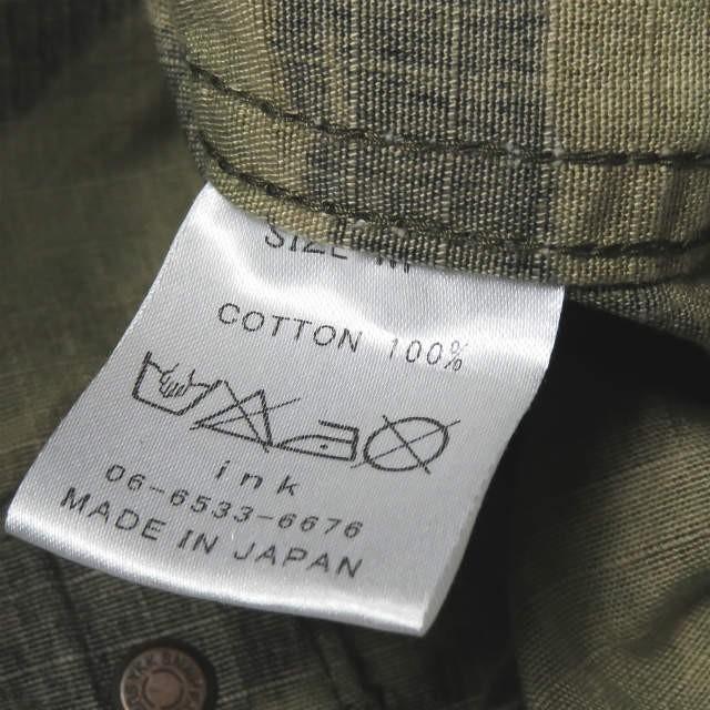 インク ink 日本製 Remake G-JKT “Tiger Camo” タイガーカモ 1stリメイクジャケット M カモフラージュ ブルゾン リップストップ アウター |  | 09