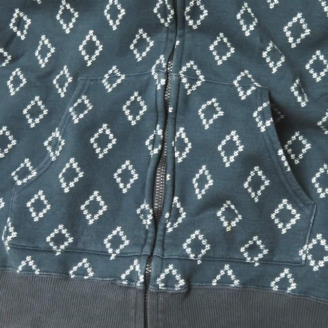 ユニフォームエクスペリメント uniform experiment NORDIC PRINT ZIP-UP SWEAT PARKA ノルディックプリント ジップアップスウェットパーカー UE-123082 3(L) |  | 05