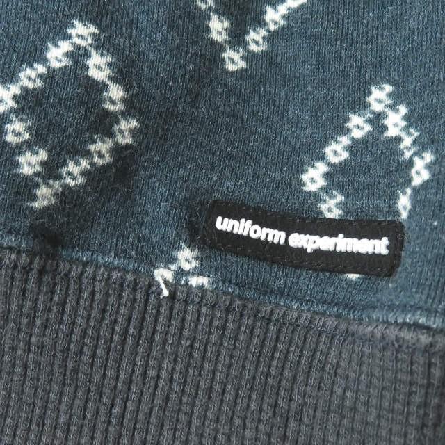 ユニフォームエクスペリメント uniform experiment NORDIC PRINT ZIP-UP SWEAT PARKA ノルディックプリント ジップアップスウェットパーカー UE-123082 3(L) |  | 06