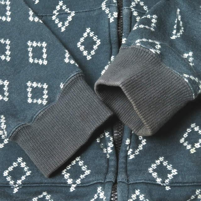 ユニフォームエクスペリメント uniform experiment NORDIC PRINT ZIP-UP SWEAT PARKA ノルディックプリント ジップアップスウェットパーカー UE-123082 3(L) |  | 07