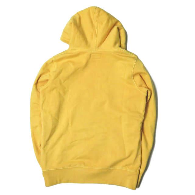 Supreme シュプリーム 17SS Overdyed Hooded Sweatshirt オーバーダイ スウェットプルオーバーパーカー S イエロー ロゴ刺繍  ☆☆j2903 |  | 01