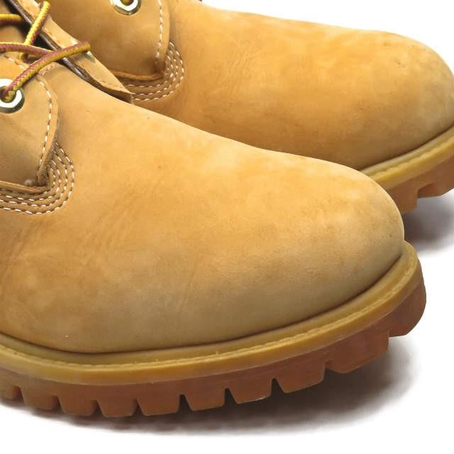 ティンバーランド Timberland ABC-MART限定 6INCH DOUBLE COLLAR BOOT 6インチダブルカラーブーツ 73540  US8.5(26.5cm) WHEAT イエロー シューズ