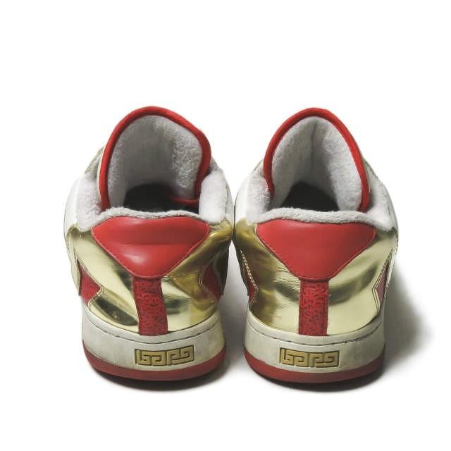ア ベイシング エイプ A BATHING APE BAPESTA ベイプスタ FS-038 US10(28cm) レッド/ホワイト/ゴールド エナメル スニーカー シューズ |  | 03