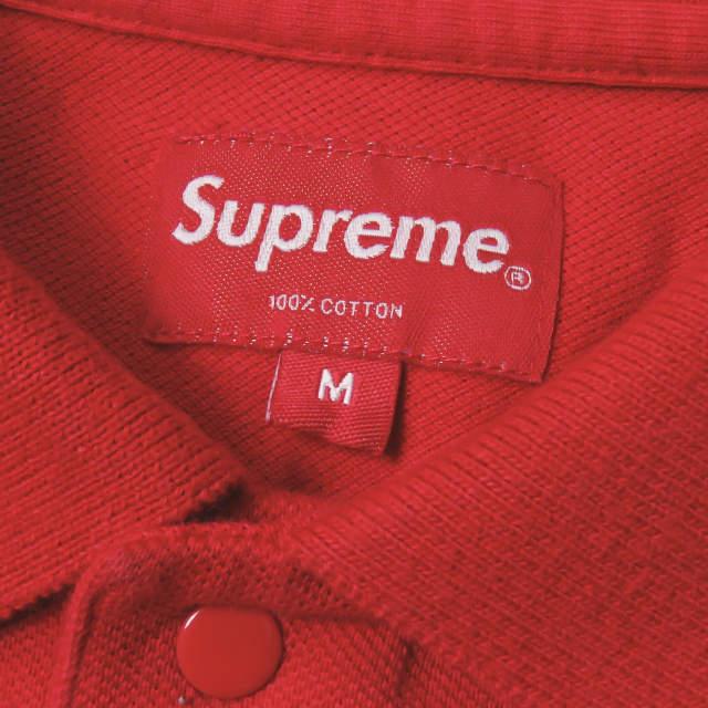 シュプリーム Supreme 18ss Corner Arc L S Polo コーナーアークロゴロングスリーブポロシャツ M レッド 長袖 鹿の子 トップス J2977 Loopヤフーショッピング店 通販 Yahoo ショッピング