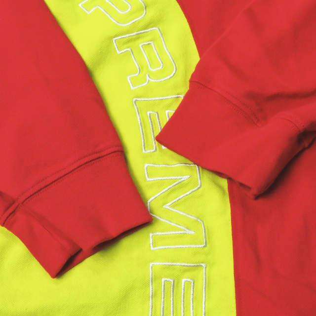 シュプリーム Supreme 18ss Corner Arc L S Polo コーナーアークロゴロングスリーブポロシャツ M レッド 長袖 鹿の子 トップス J2977 Loopヤフーショッピング店 通販 Yahoo ショッピング