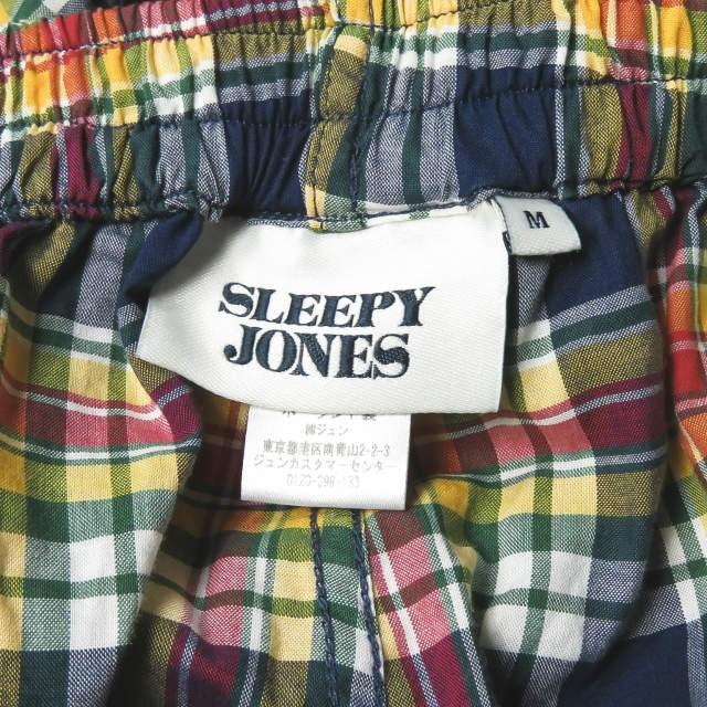 スリーピージョーンズ SLEEPY JONES ポーランド製 マドラスチェックパジャマショーツ M マルチカラー ショートパンツ イージー ボトムス |  | 02