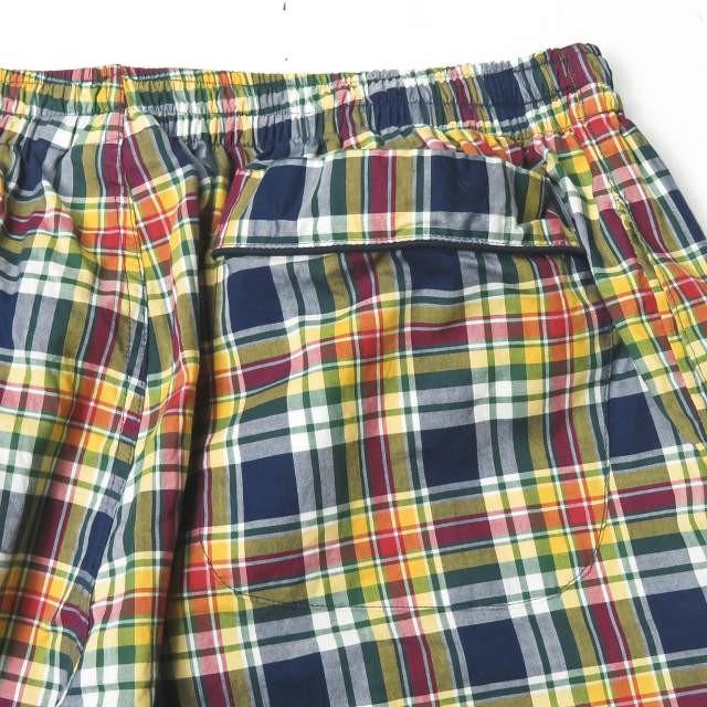 スリーピージョーンズ SLEEPY JONES ポーランド製 マドラスチェックパジャマショーツ M マルチカラー ショートパンツ イージー ボトムス |  | 06