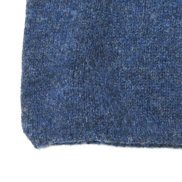 NOR' EASTERLY ノアイースターリー スコットランド製 CREW NECK SWEATER シェットランドウール クルーネックニット 38 ネイビー セーター トップス |  | 05