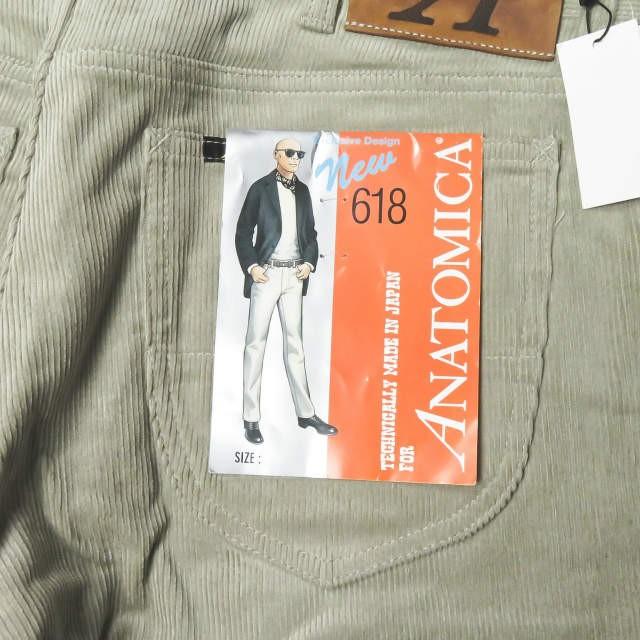 アナトミカ ANATOMICA 日本製 618 BERMUDA NO SIDE SEAM アナトミカ ANATOMICA 日本製 618 BERMUDA NO SIDE SEAM