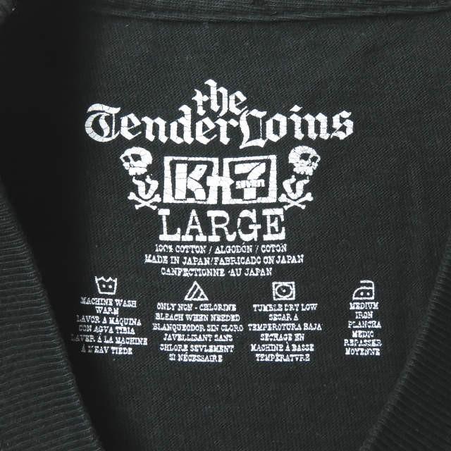 テンダーロイン TENDERLOIN 日本製 T-TEE 2 トナカイプリントTシャツ L ブラック 半袖 KSEVEN 鼻血 トップス |  | 02