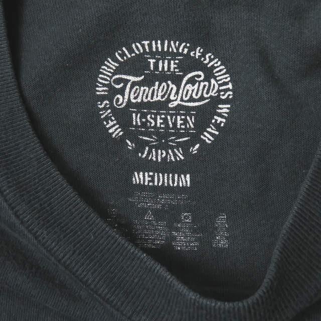 テンダーロイン TENDERLOIN 日本製 GENUINE PARTS TEE ロゴプリントTシャツ M ブラック 半袖 KSEVEN スカル サークル トップス |  | 02