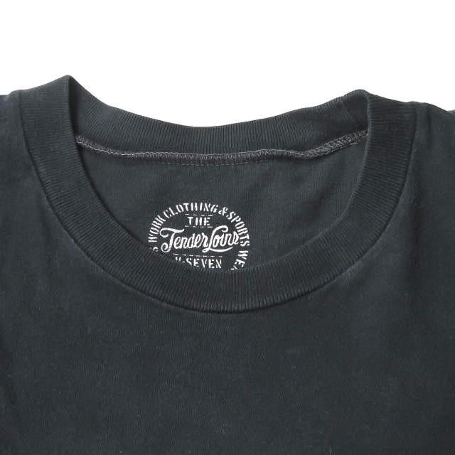 テンダーロイン TENDERLOIN 日本製 GENUINE PARTS TEE ロゴプリントTシャツ M ブラック 半袖 KSEVEN スカル サークル トップス |  | 03