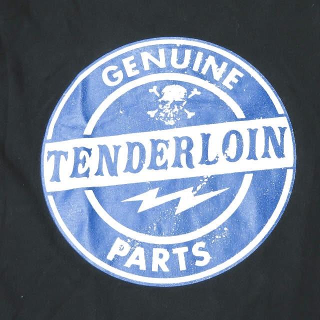 テンダーロイン TENDERLOIN 日本製 GENUINE PARTS TEE ロゴプリントTシャツ M ブラック 半袖 KSEVEN スカル サークル トップス |  | 04