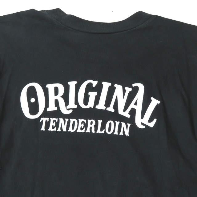 テンダーロイン TENDERLOIN 日本製 GENUINE PARTS TEE ロゴプリントTシャツ M ブラック 半袖 KSEVEN スカル サークル トップス |  | 05
