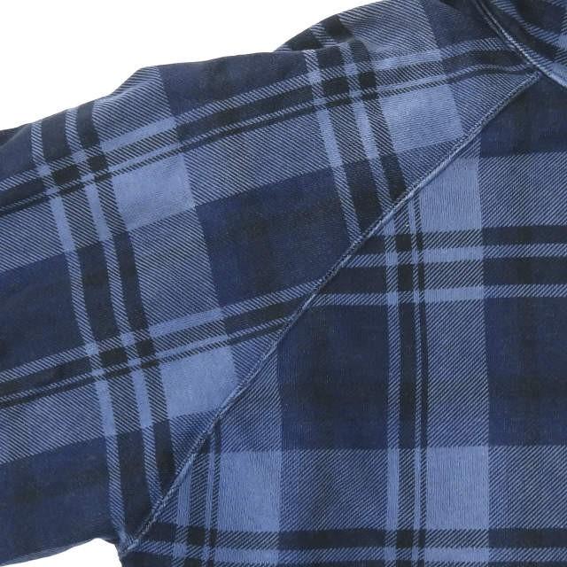 ア ベイシング エイプ A BATHING APE 日本製 チェック スウェットフルジップパーカー L ネイビー ラブジェネ ラグラン BAPE トップス |  | 04