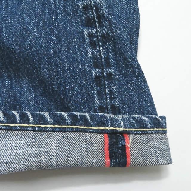 キャピタル KAPITAL 日本製 リペア&ダメージ加工 セルビッチテーパードデニムパンツ 29 インディゴ ボタンフライ KIRO HIRATA ジーンズ |  | 13