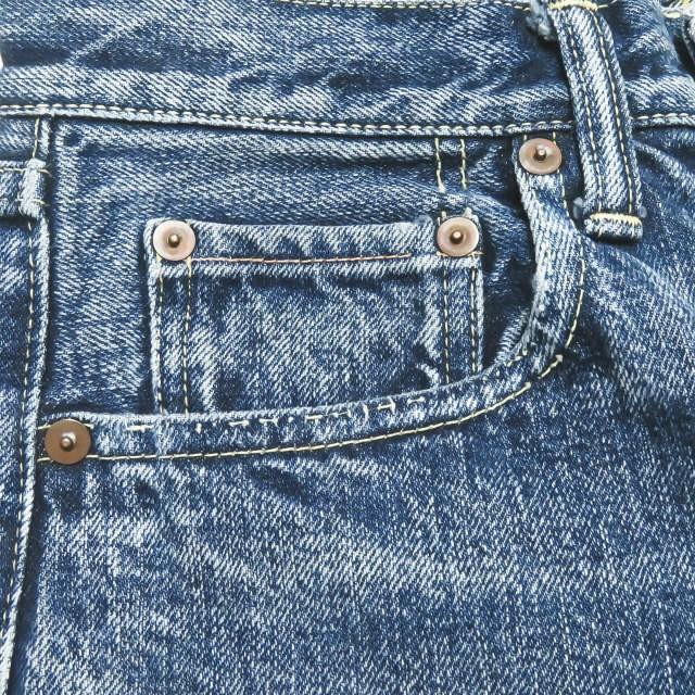 キャピタル KAPITAL 日本製 リペア&ダメージ加工 セルビッチテーパードデニムパンツ 29 インディゴ ボタンフライ KIRO HIRATA ジーンズ |  | 05