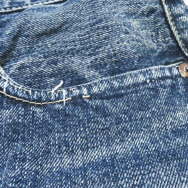 キャピタル KAPITAL 日本製 リペア&ダメージ加工 セルビッチテーパードデニムパンツ 29 インディゴ ボタンフライ KIRO HIRATA ジーンズ |  | 06