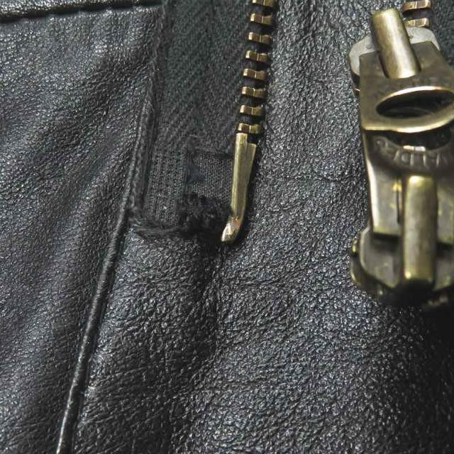インク ink Remake Leather Riders Jacket Edward リメイクレザーライダースジャケット M ブラック 革ジャン ブルゾン シングル 羊革 アウター |  | 07