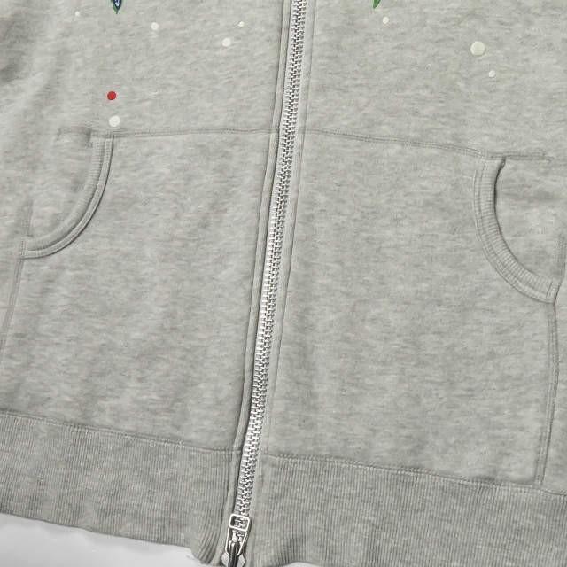 ミラコ miraco 日本製 ARMY OF ME スウェットジップパーカー L グレー ダブルジップ トップス |  | 06