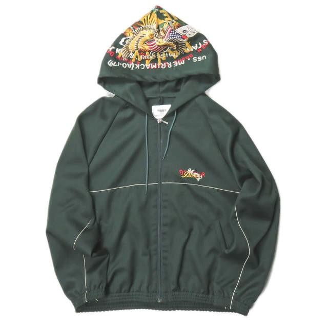 ダブレット doublet 18SS 日本製 CHAOS EMBROIDERY TRACK HOODIE ダブレット doublet 18SS 日本製 CHAOS EMBROIDERY TRACK HOODIE