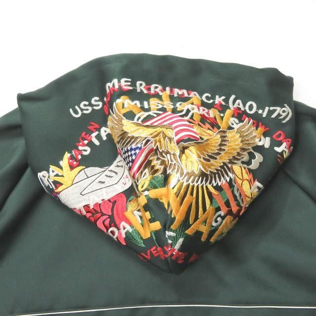 ダブレット doublet 18SS 日本製 CHAOS EMBROIDERY TRACK HOODIE ダブレット doublet 18SS 日本製 CHAOS EMBROIDERY TRACK HOODIE