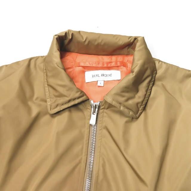 VAINL ARCHIVE ヴァイナルアーカイブ 日本製 MIL PUFF JKT MA-1 中綿
