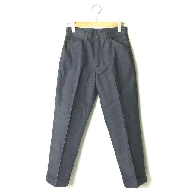 スタビライザー STABILIZER GNZ 日本製 0-27 TROUSER T/Cデニムトラウザーズパンツ W30 インディゴ 5P ジップフライ プレス ボトムス | 