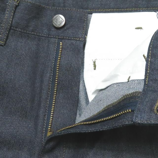 スタビライザー STABILIZER GNZ 日本製 0-27 TROUSER T/Cデニムトラウザーズパンツ W30 インディゴ 5P ジップフライ プレス ボトムス |  | 03