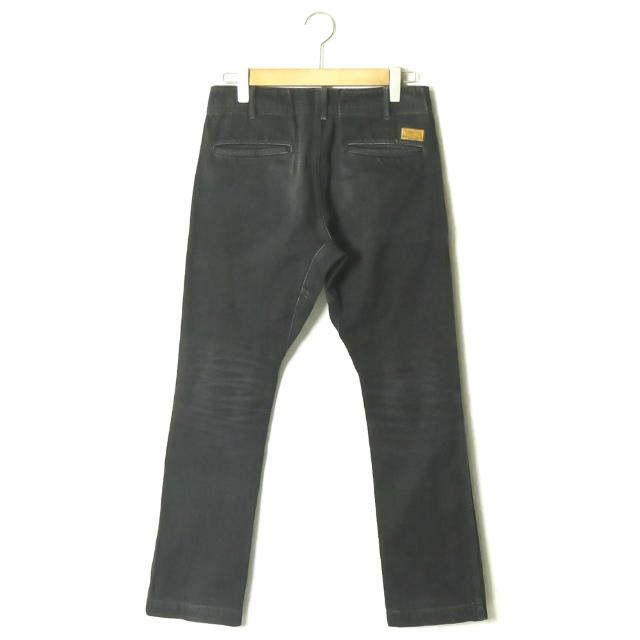 ブラウンバイツータックス スタビライザー BROWN by 2-tacs x STABILIZER GNZ 別注 13.5oz FLARE BLACK DENIM フレアブラックデニムパンツ B6-005 W30 |  | 01
