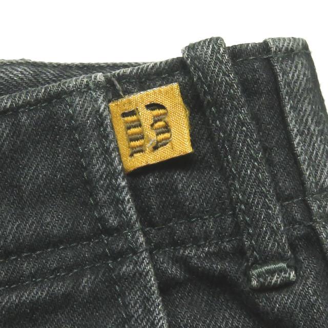 ブラウンバイツータックス スタビライザー BROWN by 2-tacs x STABILIZER GNZ 別注 13.5oz FLARE BLACK DENIM フレアブラックデニムパンツ B6-005 W30 |  | 05