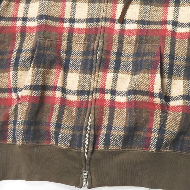 ア ベイシング エイプ A BATHING APE 日本製 ラブジェネチェック スウェットフルジップパーカー 1860-115-035 S レッド/ベージュ等 BAPE トップス |  | 04