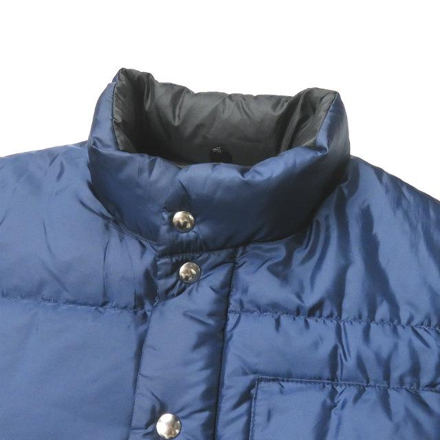 ヘッドポータープラス クレセントダウンワークス HEAD PORTER PLUS x Crescent Down Works 別注 アメリカ製 DOWN VEST ナイロン ダウンベスト M ネイビー |  | 03
