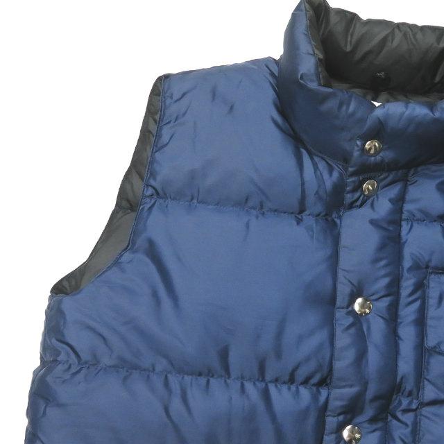 ヘッドポータープラス クレセントダウンワークス HEAD PORTER PLUS x Crescent Down Works 別注 アメリカ製 DOWN VEST ナイロン ダウンベスト M ネイビー |  | 05