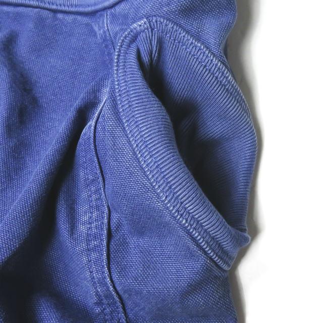 キャピタル KAPITAL 日本製 キャンバス ヌーベル乗馬ショートパンツ 2/M ブルー サルエル ピエロ ショーツ クロップド フェルトパッチ ボトムス |  | 05
