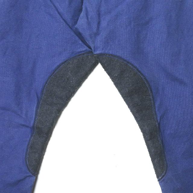 キャピタル KAPITAL 日本製 キャンバス ヌーベル乗馬ショートパンツ 2/M ブルー サルエル ピエロ ショーツ クロップド フェルトパッチ ボトムス |  | 07
