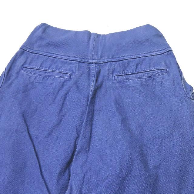 キャピタル KAPITAL 日本製 キャンバス ヌーベル乗馬ショートパンツ 2/M ブルー サルエル ピエロ ショーツ クロップド フェルトパッチ ボトムス |  | 08