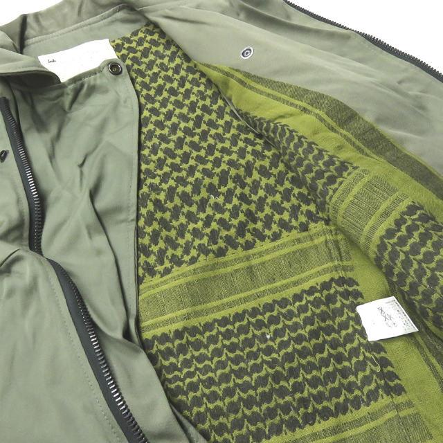 インク ink 日本製 Remake Riders Vest リメイクライダースベスト M オリーブ ジレ フランス軍 F2ジャケット 解体 再構築 ミリタリー トップス |  | 08